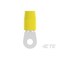 Te Connectivity Ring Terminal, 3/8 in Stud Size, 76.3 mmÂ², Nylon Insulated, Yellow 324084 - alternate 3